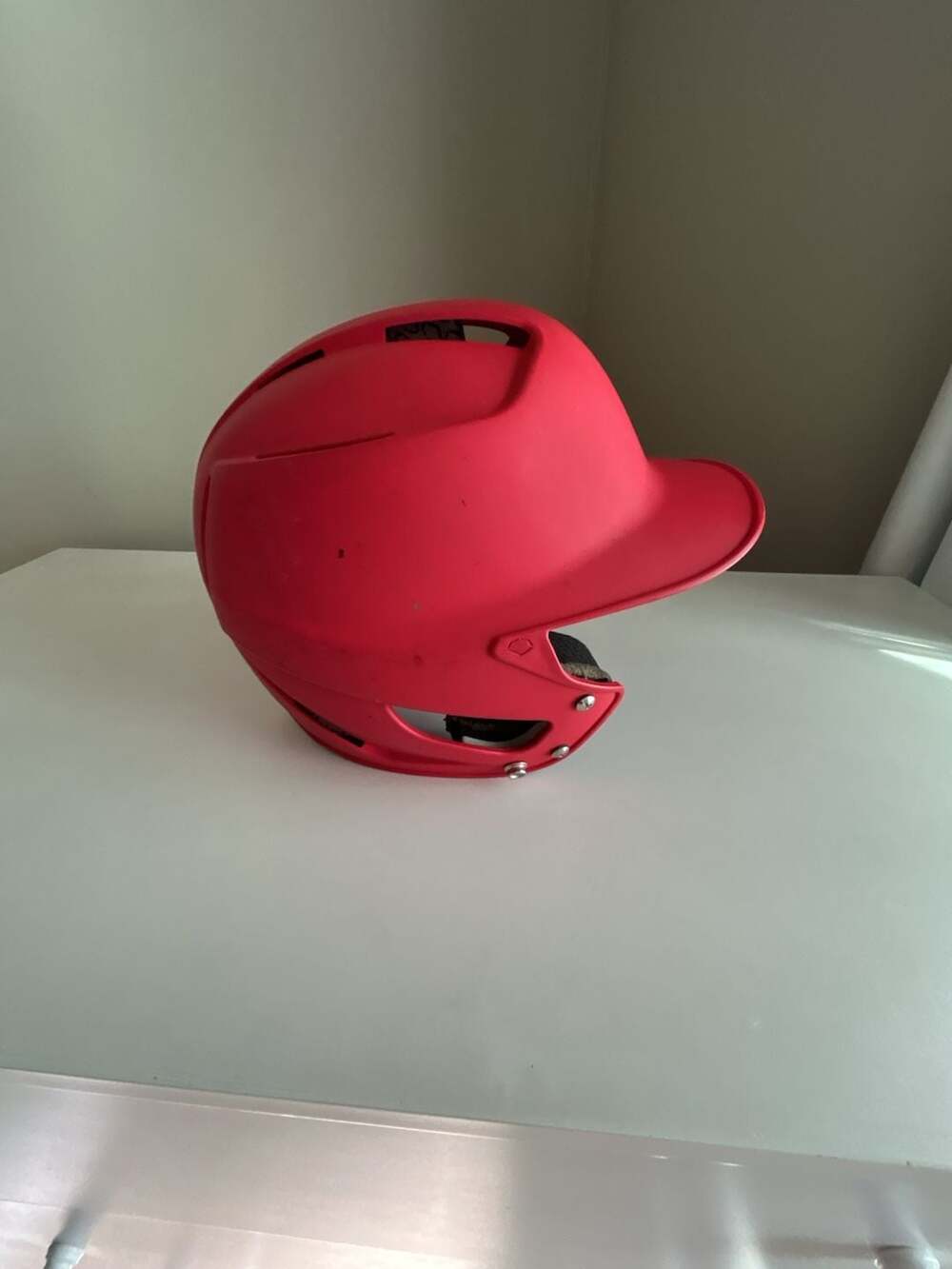 EvoShield XVT Baseball Batting Helmet Red Size 6 3/4 - 7 1/2
